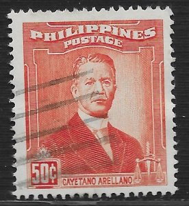 Philippines #599 50c Cayetano Arellano