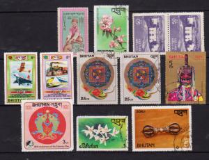 Bhutan Mint & Used Collections