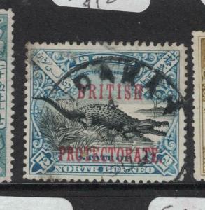 North Borneo SG 153 Sandakan CDS VFU (3dvp)