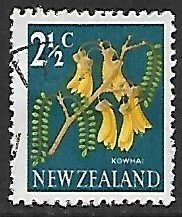 New Zealand # 385 - Kowhai - used.....{GR5}