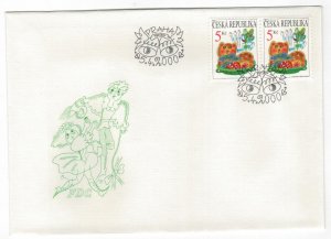 Czech Republic 2000 FDC Stamps Scott 3115 Easter