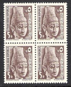 SYRIA 460 MNH BLOCK OF 4