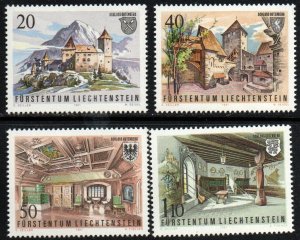 Liechtenstein Sc #718-721 MNH