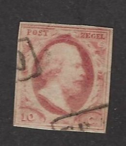 Netherlands  SC#2 Used Fine SCV$27.50.....Great Opportunity!