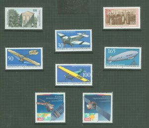 Germany #1636-1643 Mint (NH) Single (Complete Set) (Europa) (Military) (Plane) (Space)