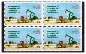 Petroleum  block of 4 MNH