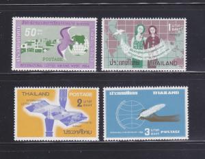 Thailand 423-426 Set MNH Letter Writing Week (B)