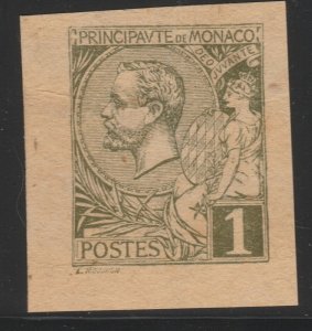 MONACO Postal Stationery Cut Out A17P30F38441-