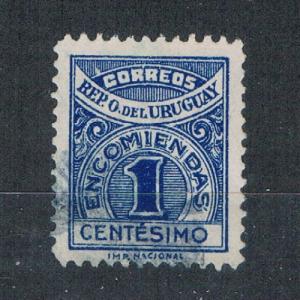 Uruguay  Q25 Used Parcel Post (U0272)