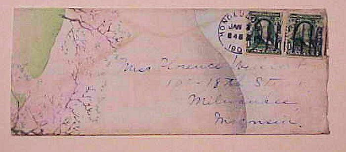 HAWAII  MACHINE CANCEL 1960 HONOLULU B/S USA