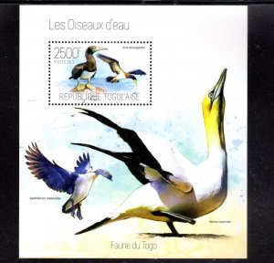 TOGO 2013 WATER BIRDS MINT VF NH O.G S/S (39 TO)a