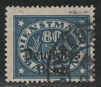 German States Bavaria Scott # O62, used, exp h/s