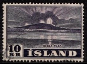 Iceland -  #252 Eruption of Hekla Volcano - Used