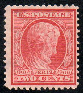USA #367 F/VF OG NH, post office fresh!