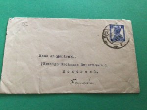 India king George V1 postal cover A14811