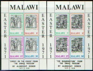 Malawi 1971, Easter 2 s/s, MNH
