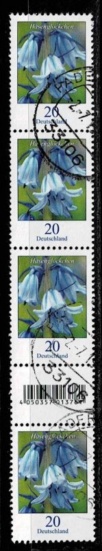 Germany 2017, Michel# 3475 used Flower; Hyacinthoides non-scripta - Common blueb