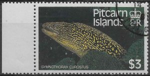 PITCAIRN ISLANDS SG313 1988 FISH $3 USED