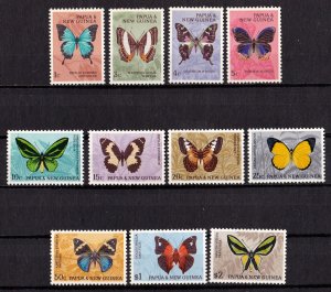 Papua New Guinea stamps #209 - 220, no 214,  MH OG, CV $26.75