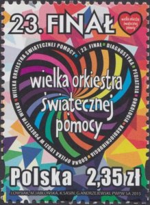 Poland 2015 MNH Stamps Scott 4158 Medicine Health Christmas Charity Heart