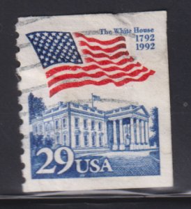 United States 2609 The White House Coil 1992