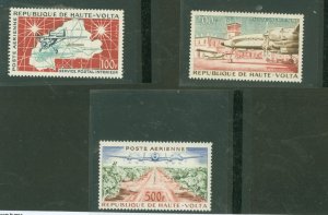 Burkina Faso (formerly Upper Volta) #C1-3 Unused Single (Complete Set)