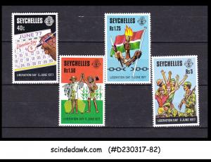 SEYCHELLES - 1977 LIBERATION DAY - 4V - MINT NH