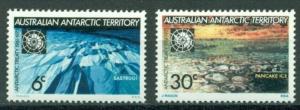 Australian Antarctic Territory Scott #L19-L20 MNH Snow Formations CV$5+