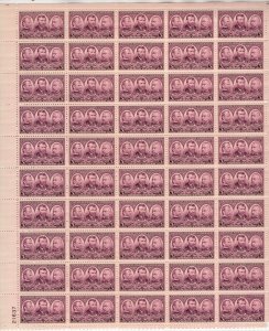 Scott 787 - Army / Navy Series Sheet Of 50. MNH. OG. Fault.  #02 787sh50