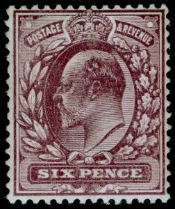 SG303 SPEC M36(1), 6d pale plum (C), VLH MINT. Cat £95. HENDON CERT