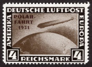 1931, Germany, Graf Zeppelin, MNH, REPRINT, Sc C42