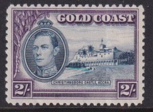 GOLD COAST 1938 Line Perf 12 2s blue and - 34669