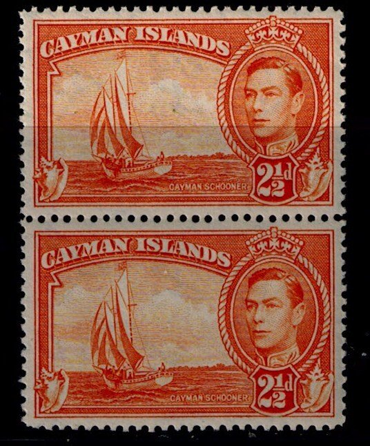 Cayman Islands 114 MNH Superb PR  bright orange