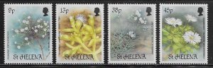 St Helena Scott #'s 479 - 482 MNH