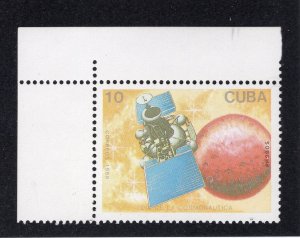 Cuba 1988 10c Cosmonauts' Day, Scott 3021 MNH, value = 25c