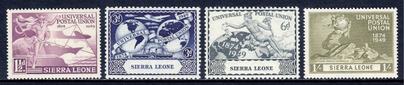 Sierra Leone - Scott #190-193 - MNH - SCV $3.00