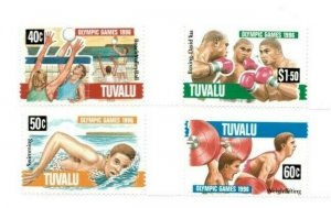 FULL SHEETS Tuvalu 1996 SC 717-20 - Atlanta Olympics - 4 Sheets of 40 - MNH