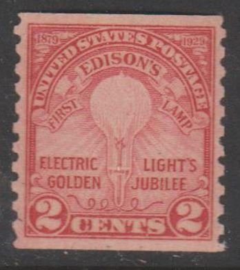 U.S. Scott #656 Edison Stamp - Mint NH Single