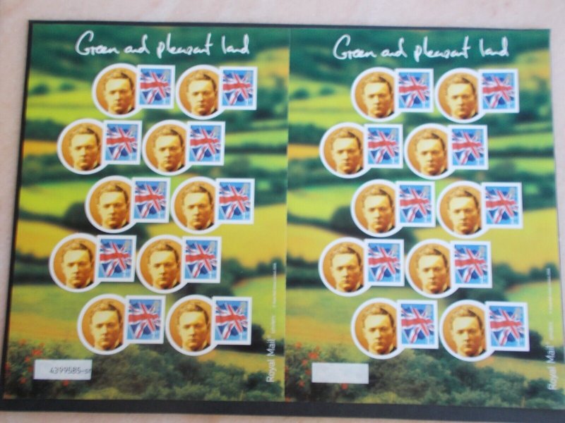 GB Green & Pleasant Land Young Winston A Bletchley Park Smiler Sheet Ltd Edition