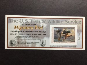 US, RW66A, FEDERAL DUCK STAMP, MINT NH, VF, COLLECTION