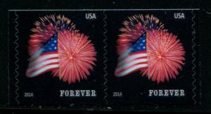 4868 US (49c) Star-Spangled Banner SA coil, MNH SSP pr