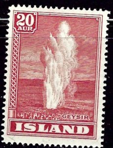 Iceland 204 LH 1938 Geyser (ap9300)