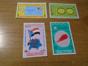 Yemen  #  149-52  MNH