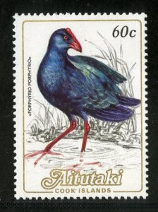 AITUTAKI 333 MH SCV $2.75 BIN $1.25 BIRDS