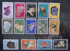 Botswana 1974 Minerals set MNH