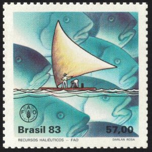 Brazil Fish Resources 1983 MNH SG#2044 MI#2001