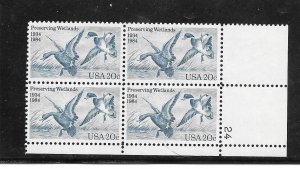 #2092 MNH Plate Block