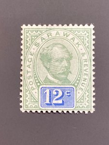 Sarawak 16 F-VF MH. Scott $ 20.00