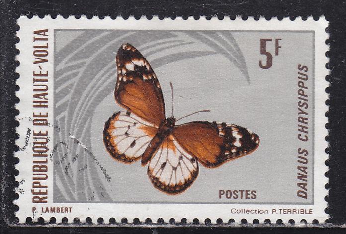 Burkina Faso 247 Danaus Chyrsippus 1971