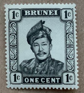 Brunei 1964 1c Sultan, MNH.  Scott 101, CV $0.25.  SG 118